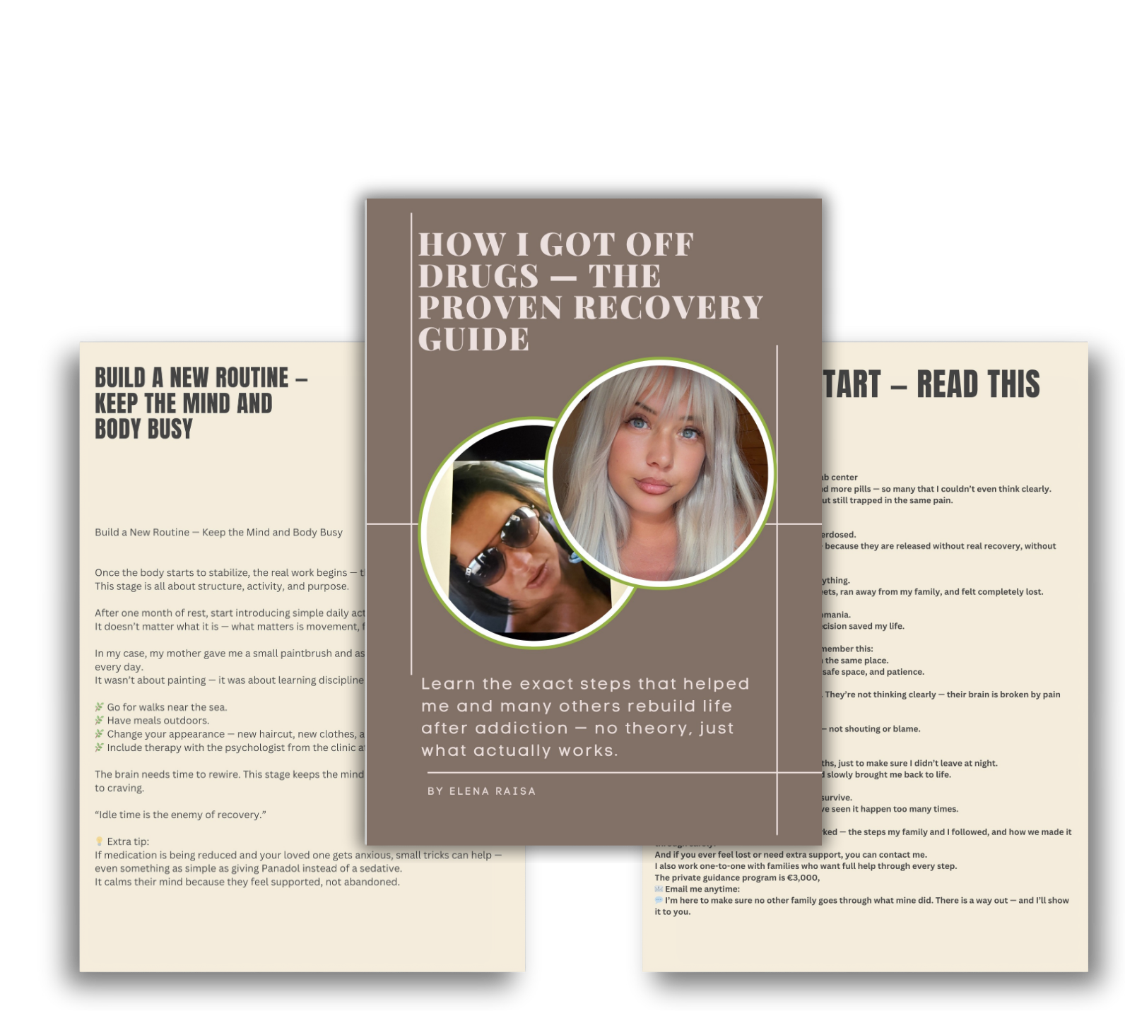 A complete step-by-step guide to getting off drugs